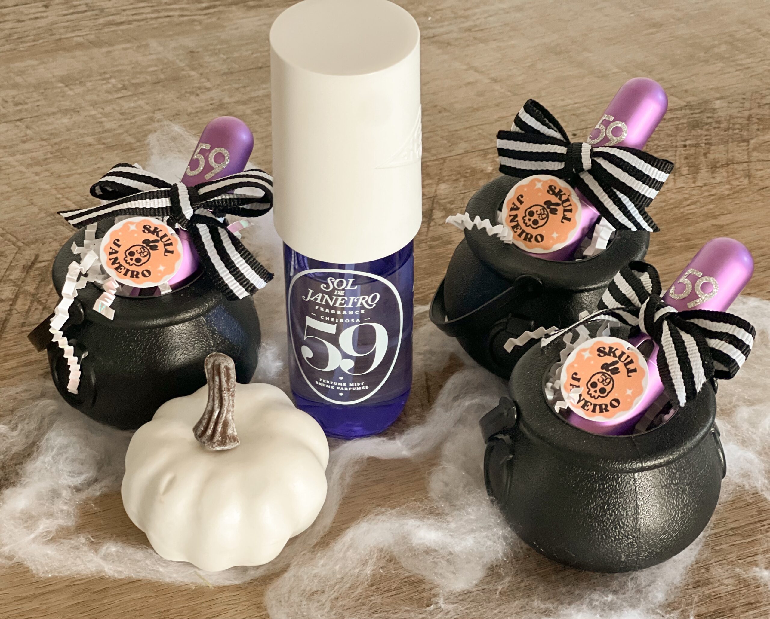 DIY Travel Size Sol de Janeiro Body Spray for Halloween Gifts