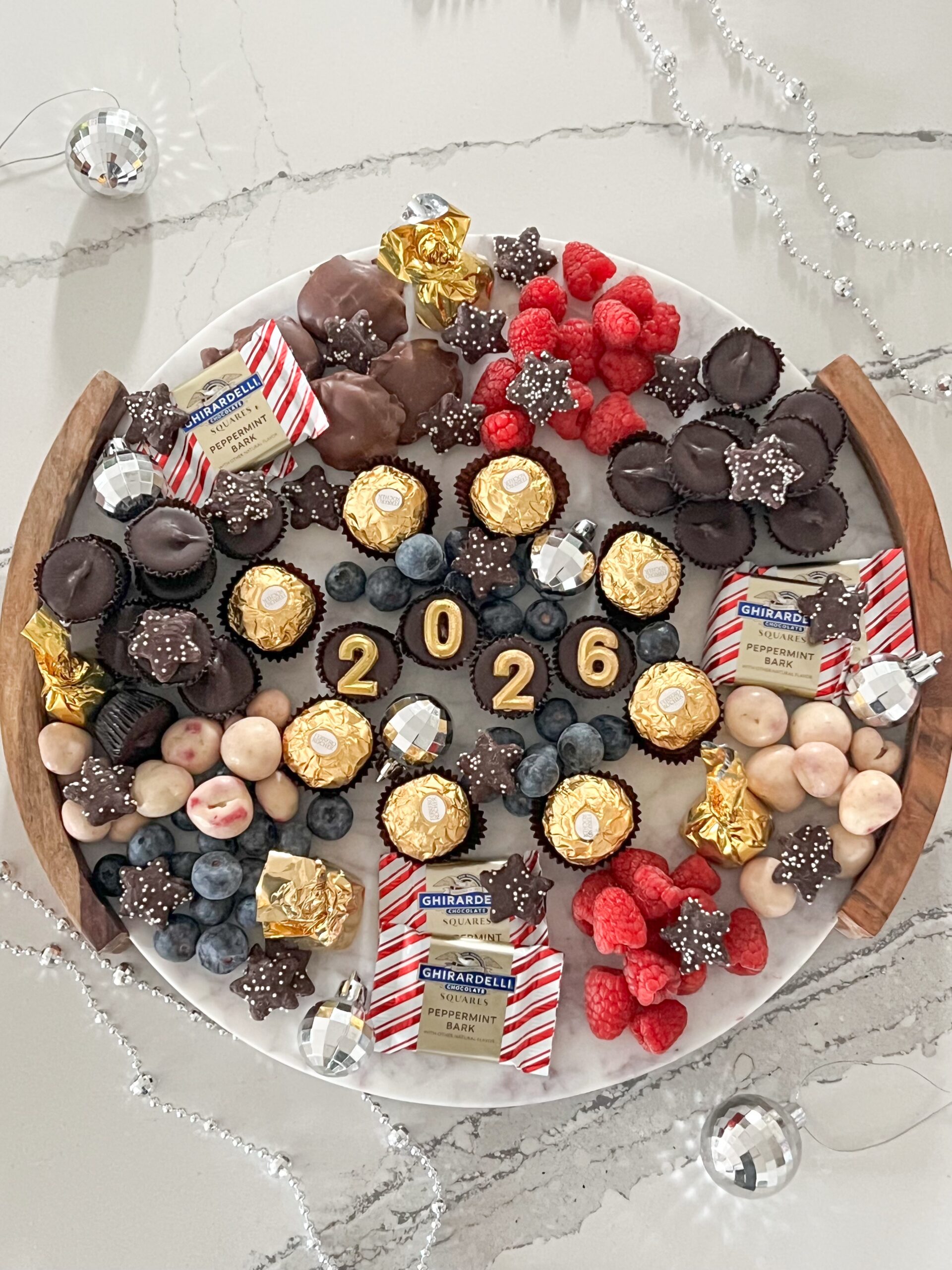 How to Make Edible Gold Numbers - Salt Sister Moms